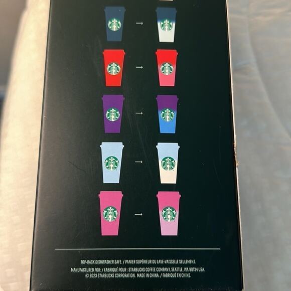 NEW Starbucks Color Changing
Reusable Cold Cups Limited Edition - Picture 9 of 10